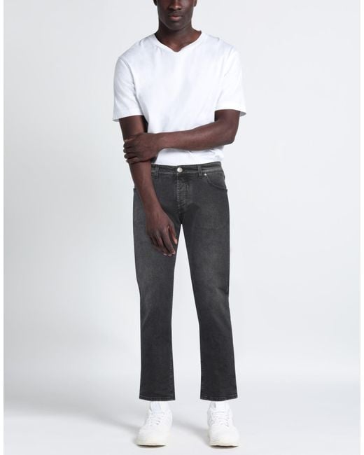 Tombolini Gray Jeans for men