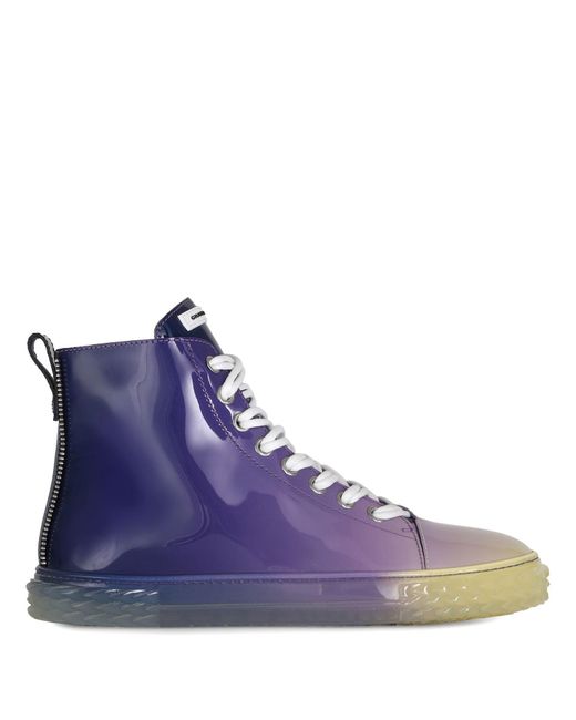 Sneakers con effetto sfumato di Giuseppe Zanotti in Purple da Uomo