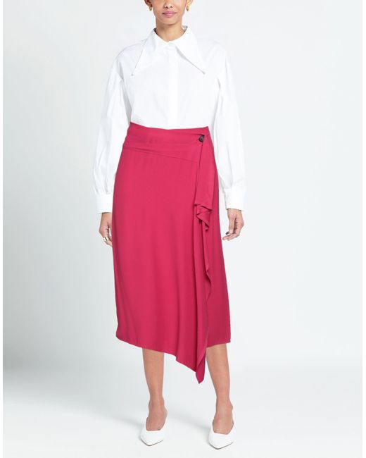 Ballantyne Pink Midi Skirt