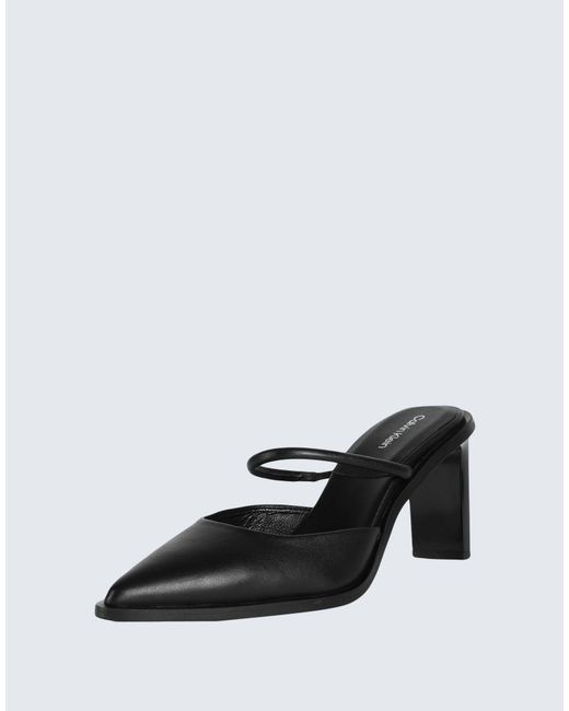 Calvin Klein Black Mules & Clogs
