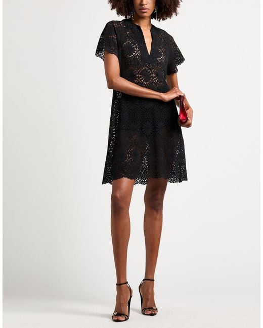 Shirtaporter Black Mini Dresses