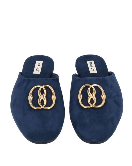 Bally Blue Mules & Clogs Goat Skin for men