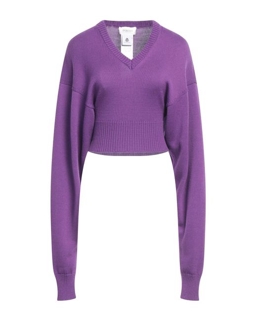 Sportmax Purple Pullover