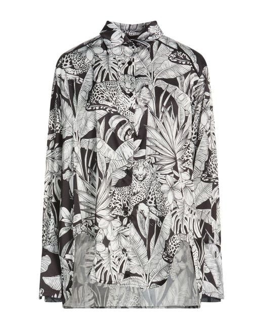 4giveness Gray Shirt Polyester, Elastane