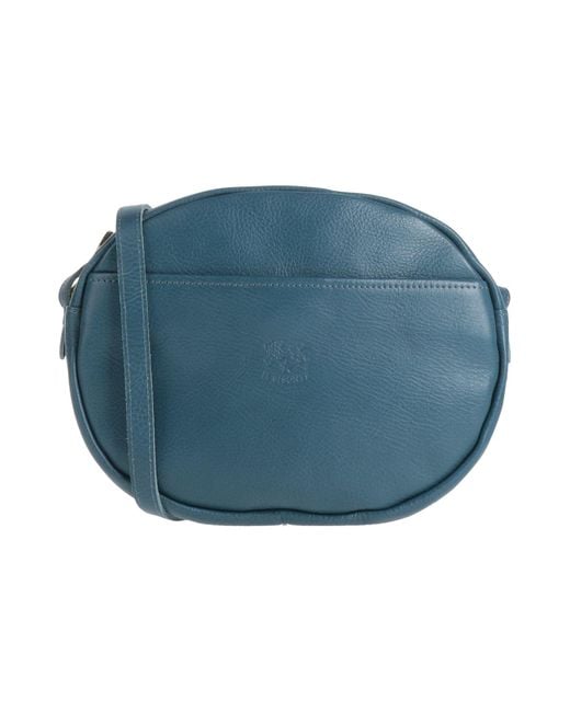 Il Bisonte Blue Cross-body Bag