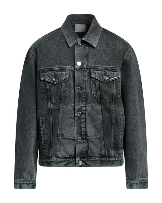 Vetements Black Denim Outerwear for men