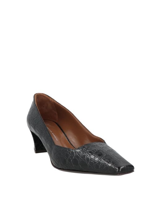 Giuseppe Zanotti Black Pumps Leather
