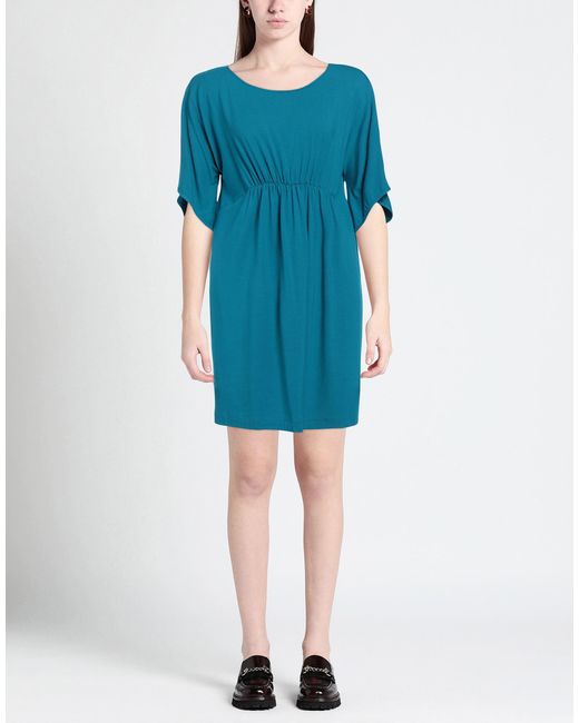 Biancoghiaccio Blue Mini Dress
