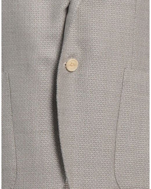 Isaia Gray Blazer for men