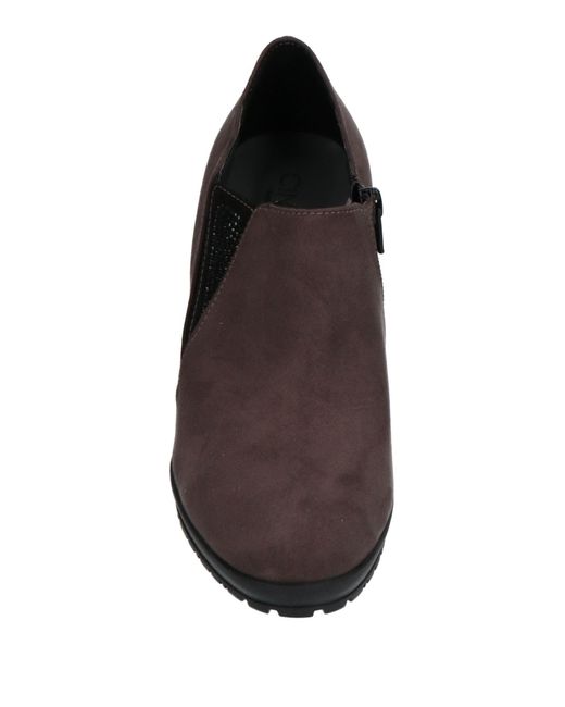 Cinzia Soft Brown Ankle Boots Textile Fibers