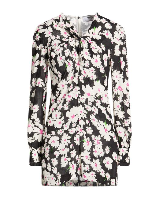 MSGM Black Mini Dresses