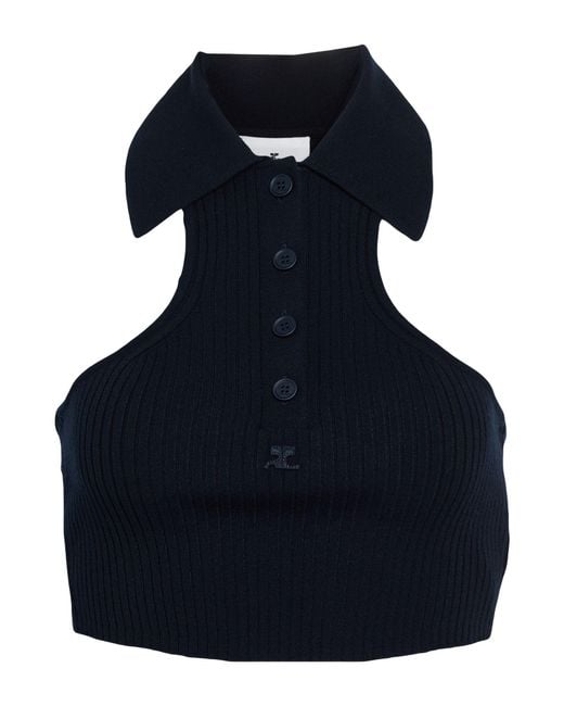 Courreges Blue Top