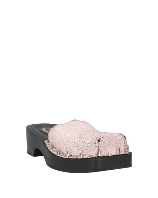 Acne Pink Mules & Clogs