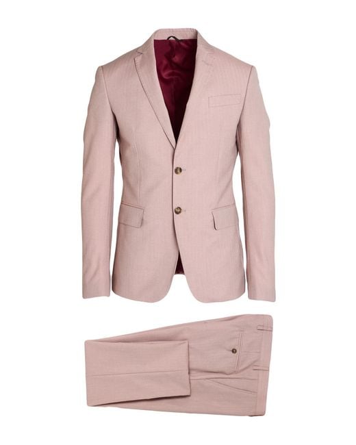 Trussardi Pink Suits for men
