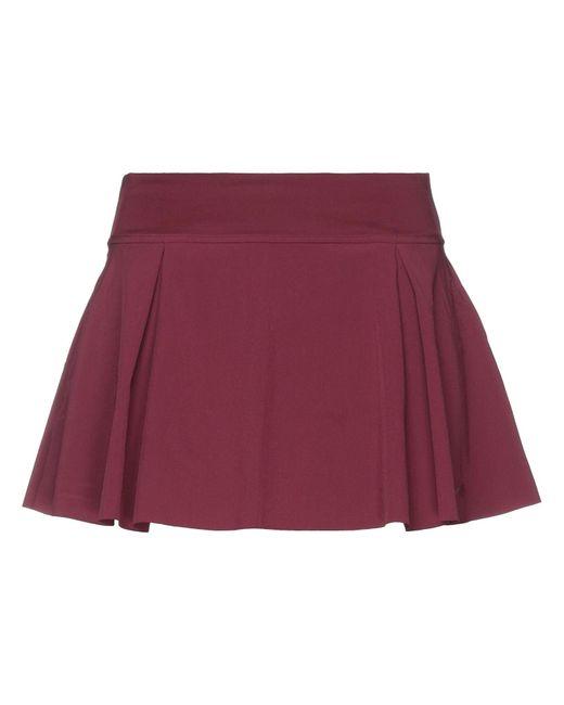 Nike Synthetic Mini Skirt in Maroon (Red) | Lyst