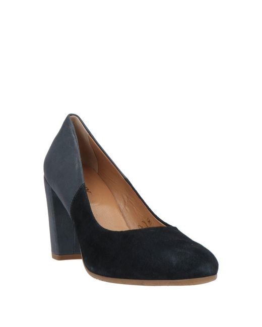 The Flexx Blue Pumps Leather