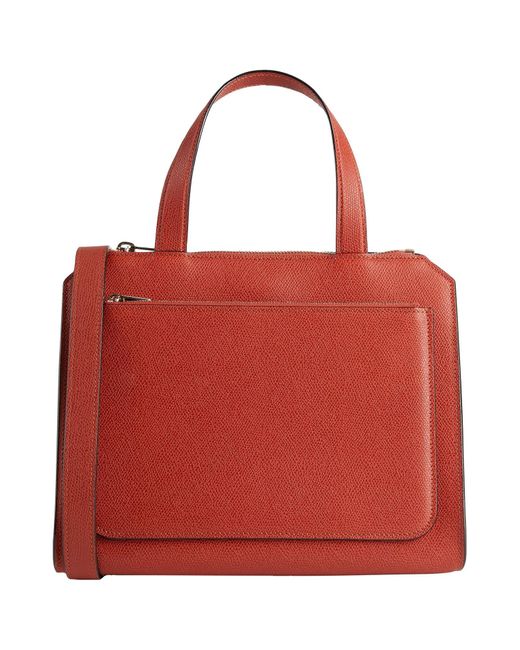 Valextra Red Handbag