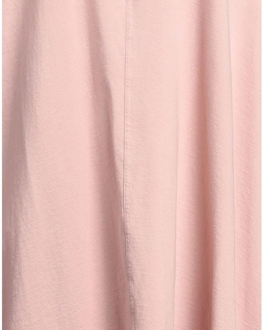 Rick Owens Pink T-Shirt Cotton