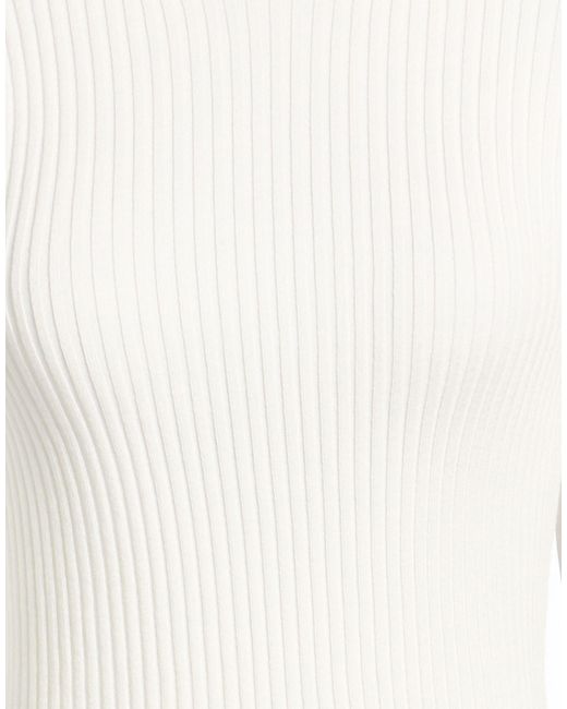 Elisabetta Franchi White Midi Dresses