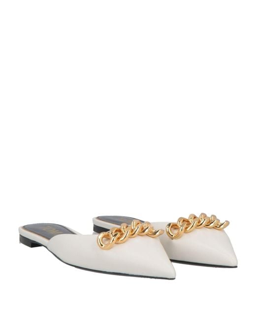 Tom Ford White Mules & Clogs