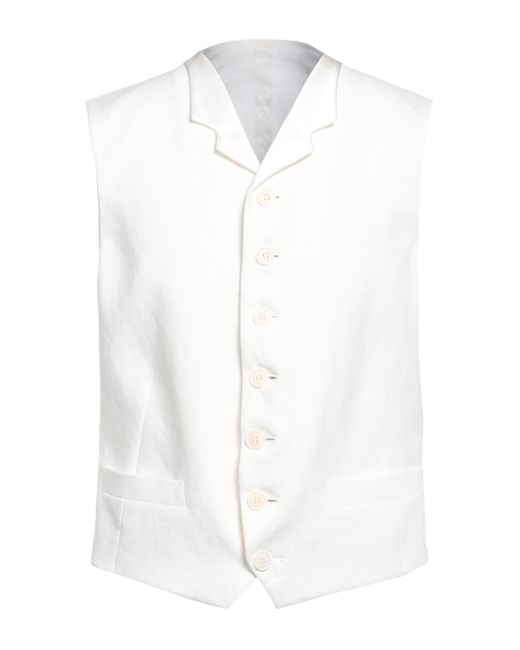 Giorgio Armani White Waistcoat for men