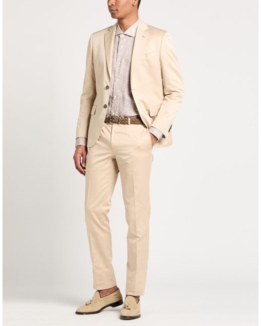 L.b.m. 1911 Natural Suit Cotton for men