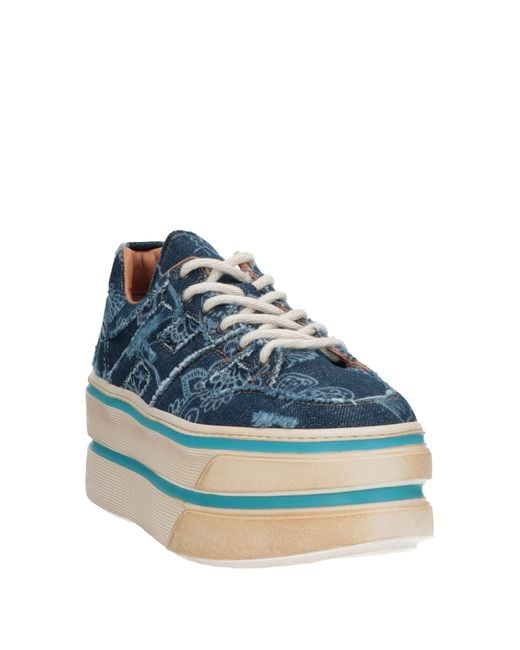 Hogan Blue Sneakers
