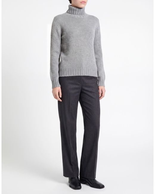 Aragona Gray Turtleneck Cashmere