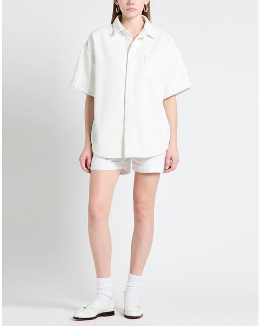 Emporio Armani White Shirt Polyester