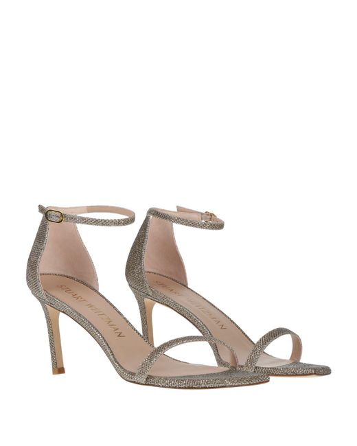 Stuart Weitzman White Sandals