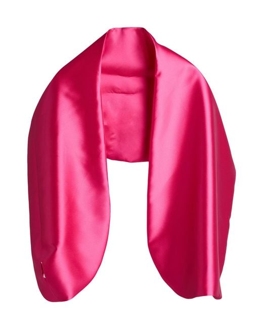 Camilla Red Fuchsia Scarf Polyester