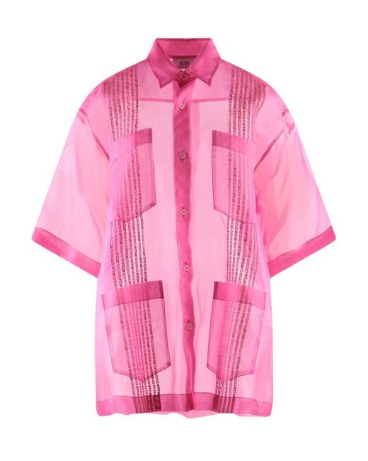 Gcds Pink Shirt
