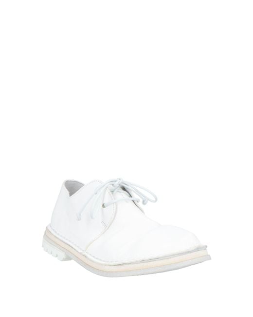 Marsèll White Lace-up Shoes