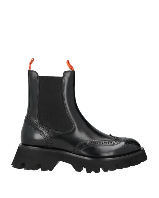 Botines de caña alta Santoni de color Black