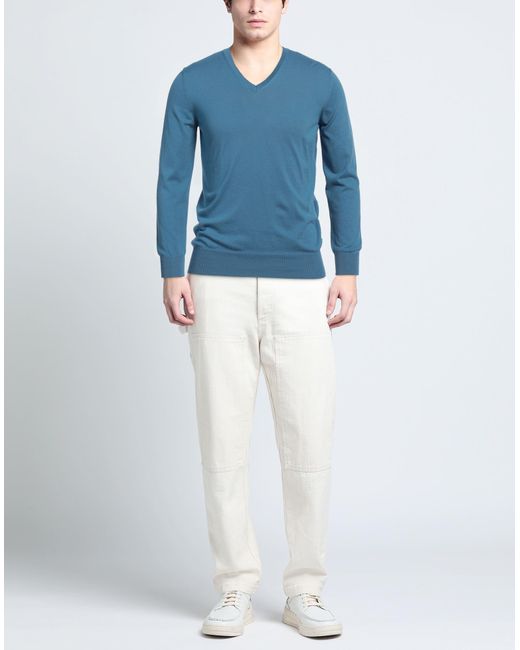 Pullover La Fileria de hombre de color Blue