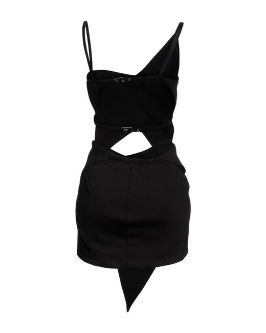 The Attico Black Mini Dress