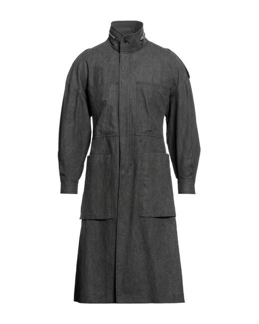 Y's Yohji Yamamoto Gray Overcoat for men