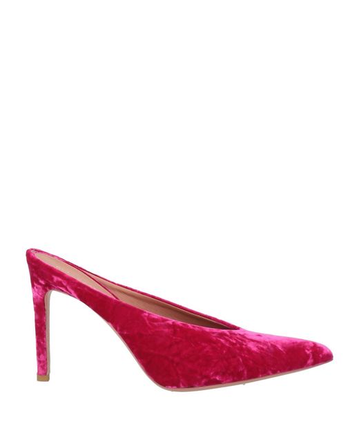 Aldo Castagna Pink Fuchsia Mules & Clogs Leather