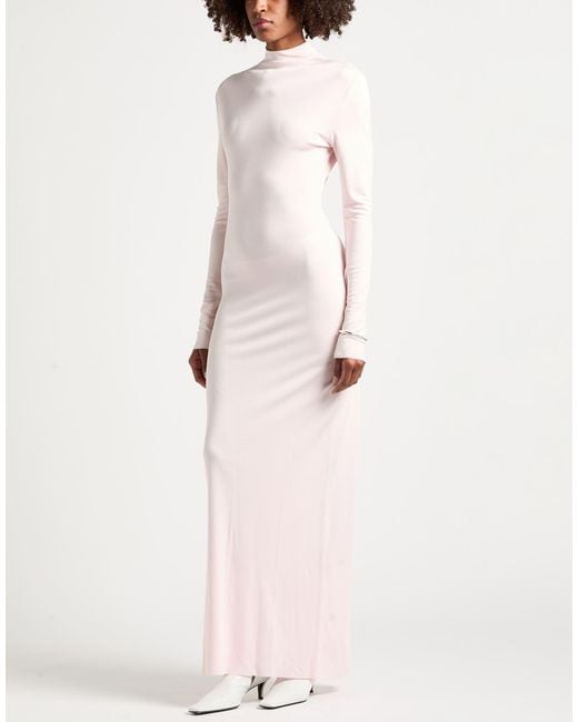 Khaite Pink Maxi Dresses