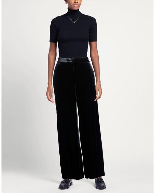 HANAMI D'OR Black Pants Viscose, Silk