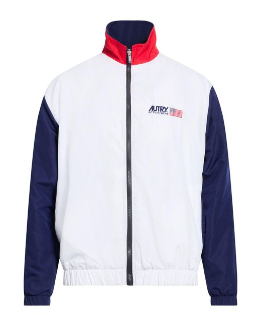 Autry Blue Jacket Polyester for men