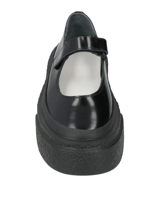 MM6 by Maison Martin Margiela Black Ballet Flats