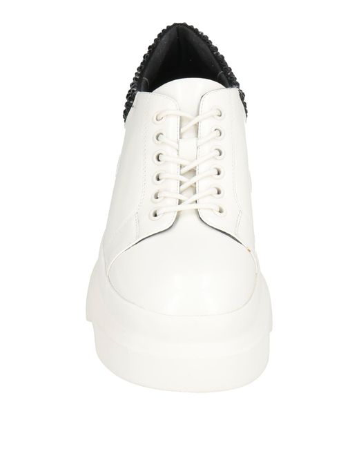 Jeannot Natural Lace-Up Shoes Leather