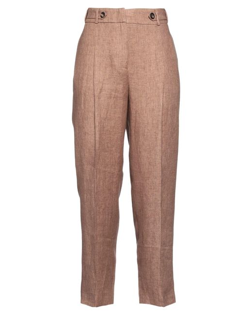 Pantalon Cappellini By Peserico en coloris Natural