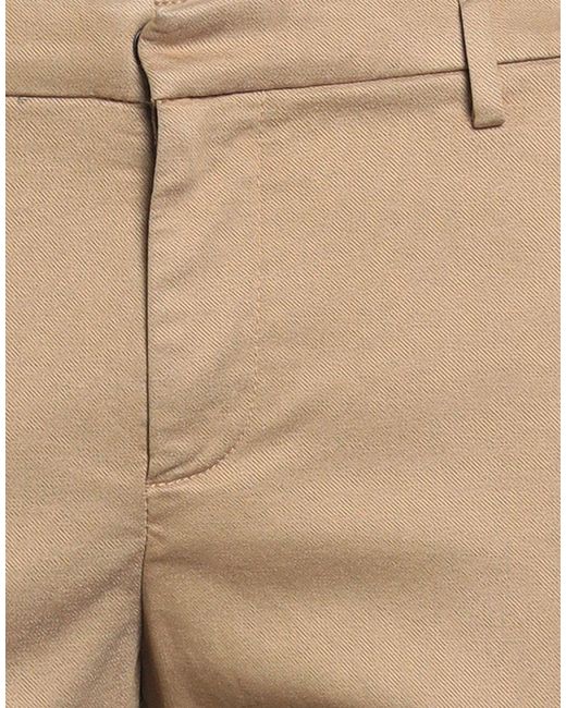 Dondup Natural Camel Pants Cotton, Polyester, Polyamide, Elastane for men