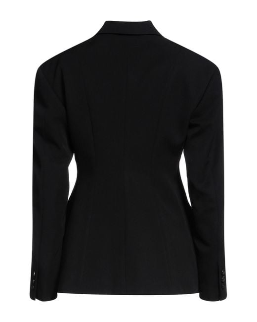 Comme des Garçons Black Blazer Wool
