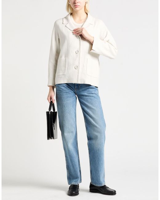 Max Mara White Blazers