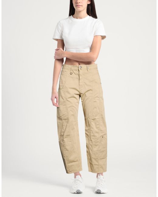 High Natural Use Sand Pants Cotton, Elastane