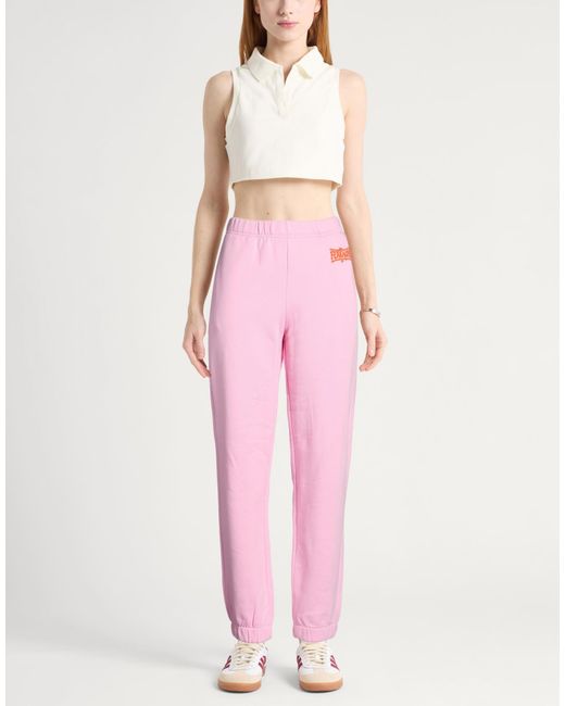 Chiara Ferragni Pink Pants Cotton