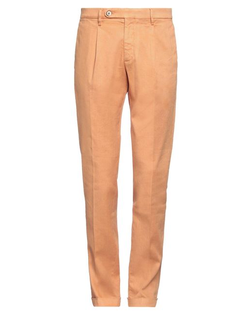 Michael Coal Natural Marigold Pants Linen, Cotton, Elastane for men